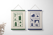 Irish Travel Posters, Hand-Drawn Art, a Background Graphic by danceyourlife (Thumbnail 2 of 5)