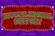 Wild Skullen - Slab Carnival Font, a Slab Serif Font by Brightone (Thumbnail 3 of 10)