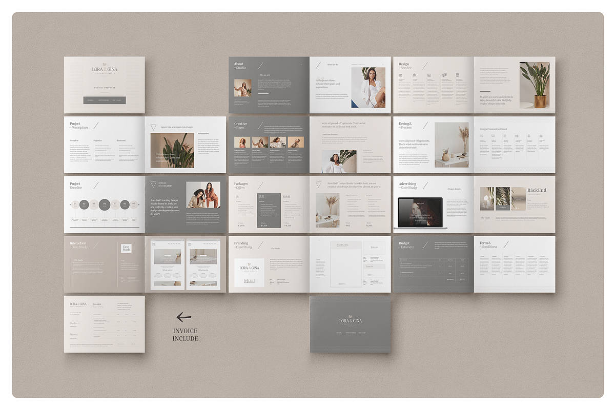 Proposal, a Brochure Template by Proonty (Photo 3 of 3)