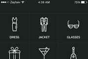 Wyvern iOS Wireframe UI Kit, a Wireframe Template by Yaroslav Zaitsev (Thumbnail 11 of 57)