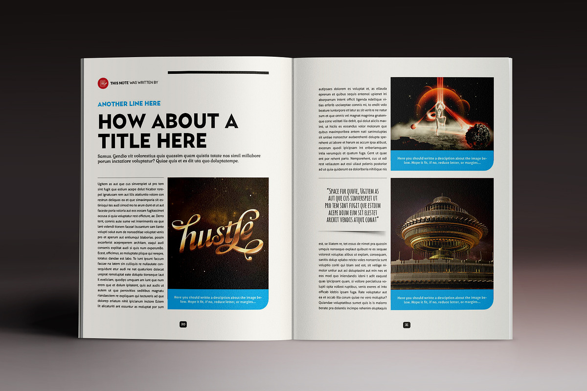 Design Magazine 5, a Magazine Template by Luuqas Design (Photo 14 of 17)
