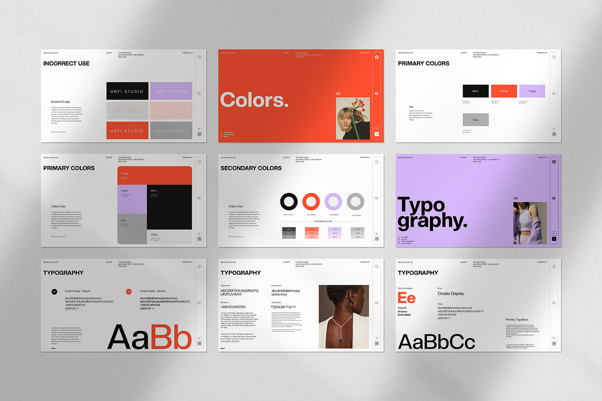 URFI- Brand Guidelines Presentation preview 8