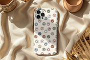 Retro Smiley Face Seamless Pattern, a Pattern Graphic by OwlAndFern (Thumbnail 7 of 9)