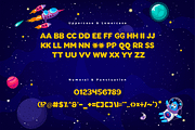 Cosmo Corner-Modern Space Kids Font, a Sans Serif Font by overlaytemplates (Thumbnail 4 of 5)