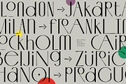 Multro Bold, a Sans Serif Font by vuuuds (Thumbnail 5 of 11)