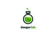 Vector flask logotype, a Branding & Logo Template by Magda (Thumbnail 1 of 2)