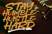 NORTH ZONE. //Urban Brush//, a Blackletter Font by ErgibiStudio (Thumbnail 6 of 12)