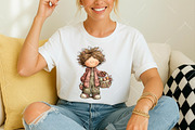 Whimsical Easter Kids Clipart, an Illustration by OK Design (Thumbnail 5 of 6)