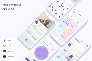 Yoga & Workout App UI Kit