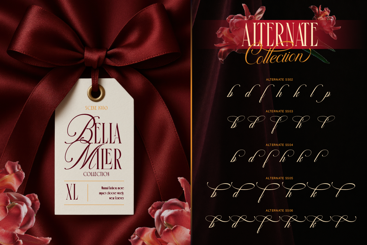 Mahrine Prestige, a Serif Font by Burntilldead (Photo 8 of 12)