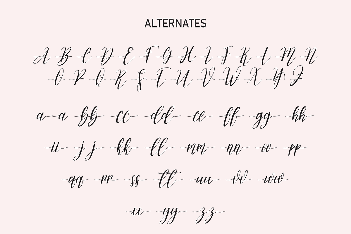 Boho Simplestory | Font Duo, a Script Font by Scratchones (Photo 8 of 8)