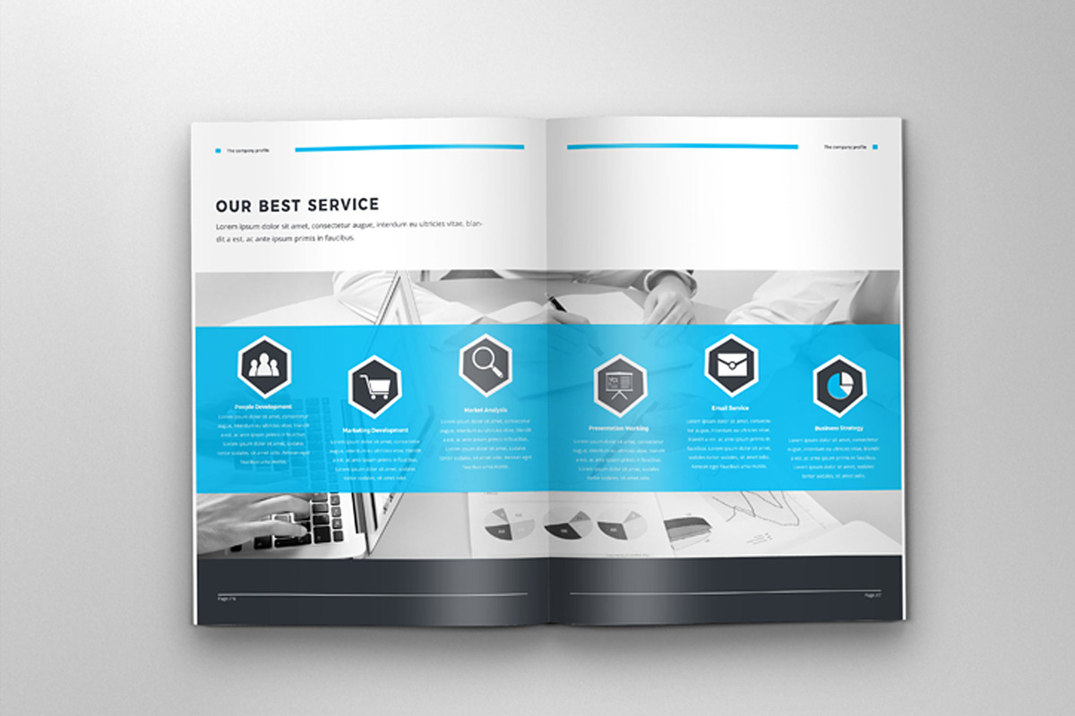 The Company Profile, a Brochure Template by obidullah_01 (Photo 6 of 12)