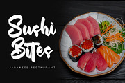 Delichatz - Bold Brush Script, a Script Font by Variatype (Thumbnail 7 of 8)