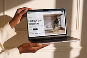 Hand Held Creamy Devices Mockups, a Device Mockup by Dikarte.Store (Thumbnail 4 of 10)
