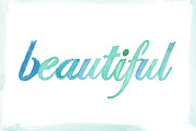 Watercolor Alphabet, Painted Letters, an Illustration by Angie Makes (Thumbnail 2 of 3)