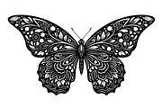 Butterfly Silhouette SVG Bundle, an Illustration by Gaye Art (Thumbnail 17 of 31)