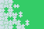 Puzzle pieces background, a Background Graphic by Volyk (Thumbnail 4 of 5)