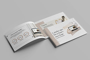 A4 Landscape Brochure Mockup, a Books & Magazine Mockup by Tokobeta (Thumbnail 3 of 9)
