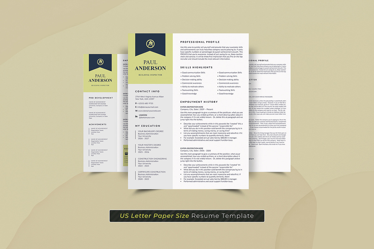 Resume, a Resume Template by DesignDevisers (Photo 6 of 10)