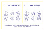 Easter Line Icon Set, an Outline Icon by iStar Design (Thumbnail 3 of 5)