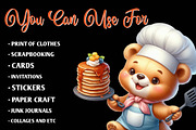 Cute little chef clipart Cooking, an Illustration by CreationArt (Thumbnail 3 of 9)