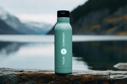 Water Bottle Mockup 3 PSD MultiPack