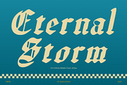 CS Hyena Drawn, a Blackletter Font by Craft Supply Co. (Thumbnail 5 of 8)