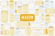 Sunshine Jar Vectors & Clipart, an Illustration by Amanda Ilkov (Thumbnail 1 of 4)