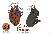 Frenchies, an Animal Illustration by Olillia (Thumbnail 6 of 7)