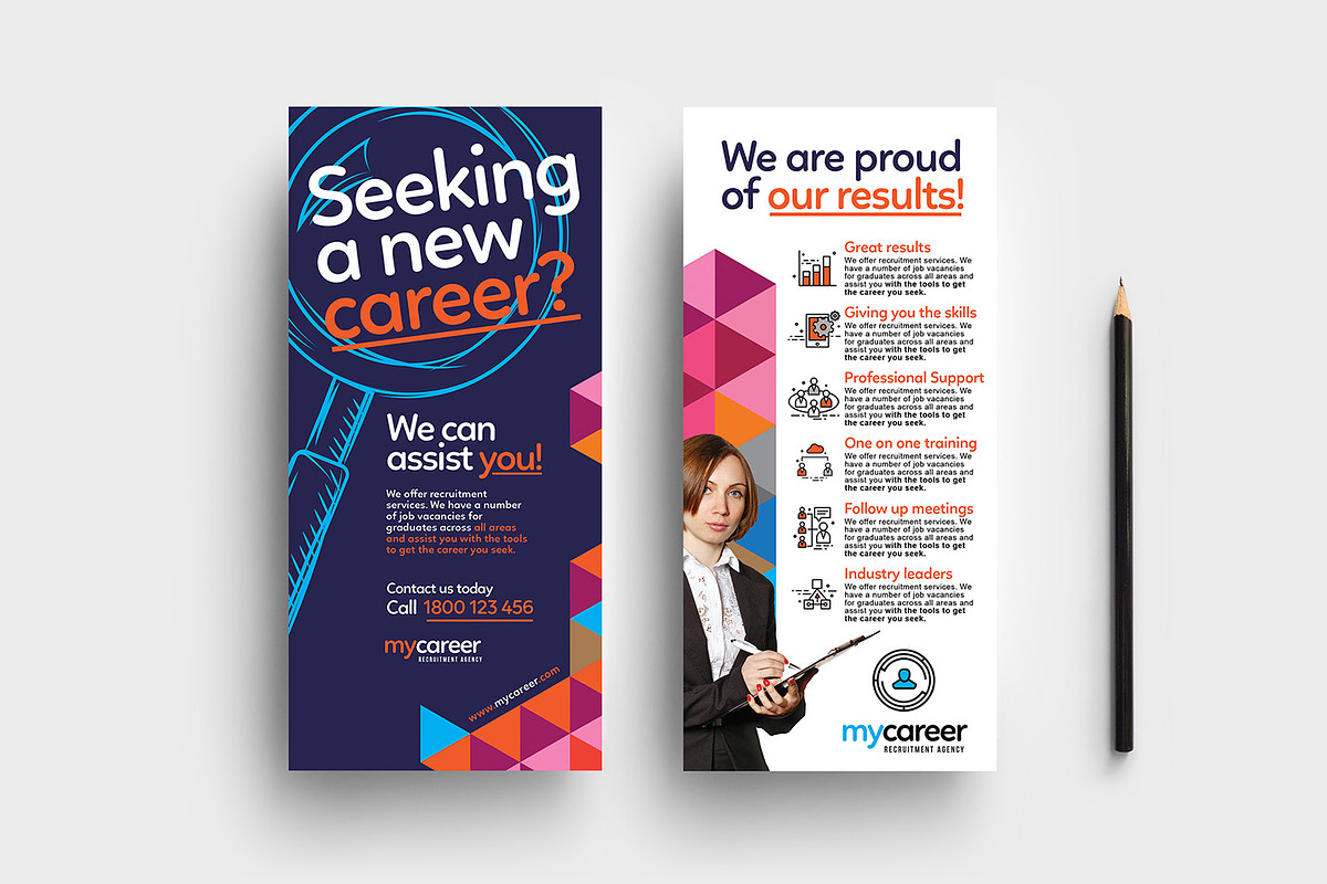 Recruitment Agency Templates Pack, a Flyer Template by BrandPacks (Photo 8 of 13)