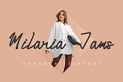 Milaria Jams Handwritten Font., a Handwritten Font by VectorCraft (Thumbnail 1 of 5)
