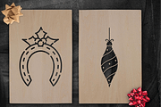 205 Christmas Stencils Designs, a Decorative Illustration by Arshad Ali (Thumbnail 11 of 14)