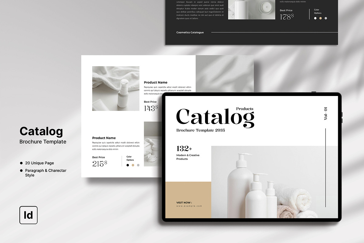 Catalog Brochure Template Landscape