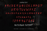 Scary Friday - Horror Display Font, a Script Font by Alpaprana (Thumbnail 10 of 11)