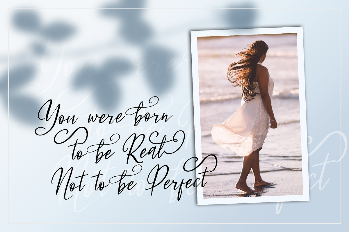 Fleur Bleue - Romantic Font preview 3