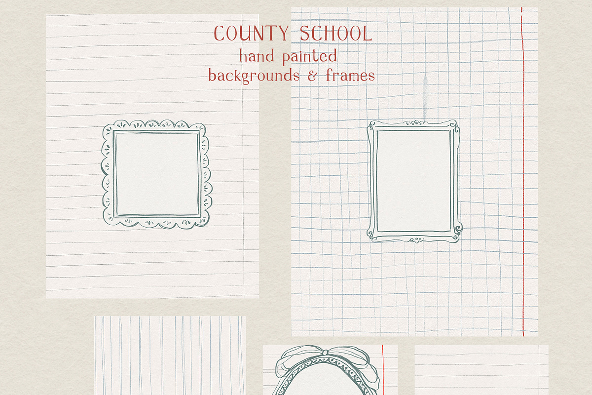 Back To School Cottagecore Images, a Decorative Illustration by whiteheartdesign (Photo 13 of 19)