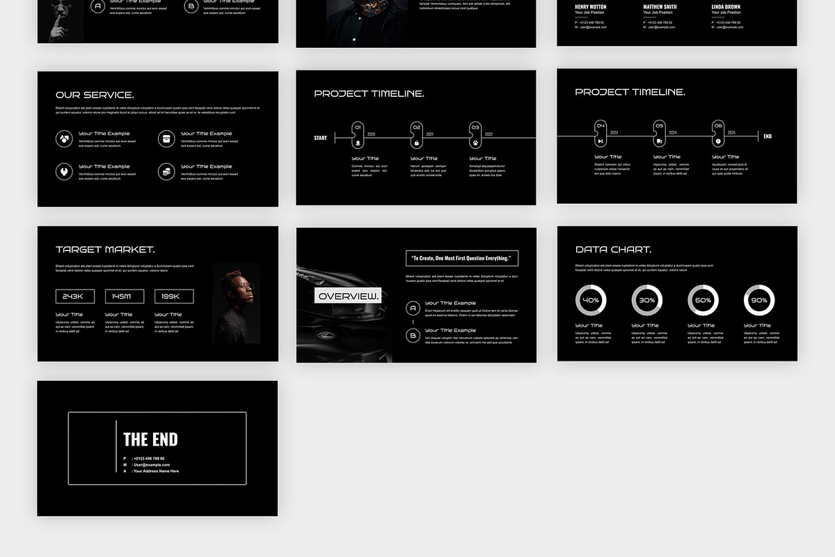 Digital Portfolio Presentation, a Presentation Template by MightyDesign (Photo 3 of 6)