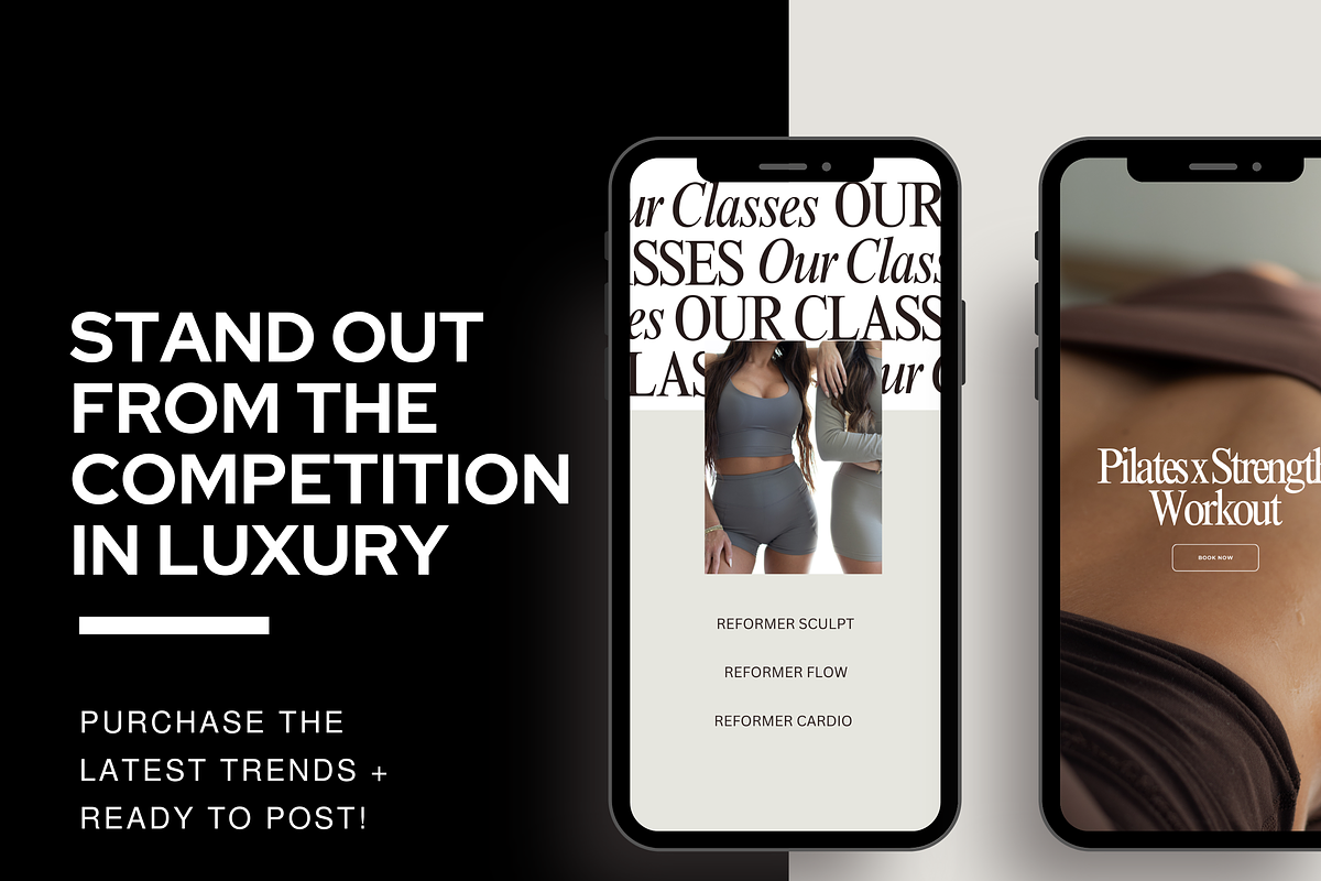 Pilates Social Media Instagram, a Social Media Template by Design Driven Media (Photo 6 of 9)