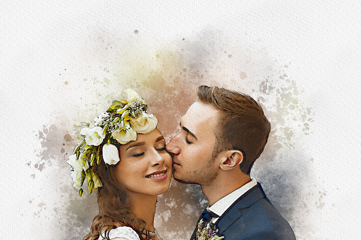 Creative Watercolor Art Effect, an Action Add-On by MRI STUDIO (Photo 12 of 21)
