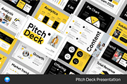 Pitch Deck Keynote Templates, a Presentation Template by Fit-tee (Thumbnail 1 of 2)