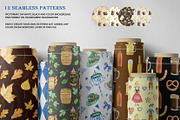 Watercolor Oktoberfest festival set, a Food Illustration by svetodesign (Thumbnail 5 of 10)
