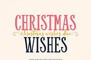 Christmas Wishes Duo - Festive Duo, a Serif Font by MaxArt Foundry (Thumbnail 1 of 5)