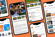 Linews - News & Media Mobile App, an App Template by trabaskriya (Thumbnail 3 of 5)