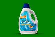 Detergent Bottle Mockup, a Templates & Theme by rogeriomarcos (Thumbnail 9 of 10)