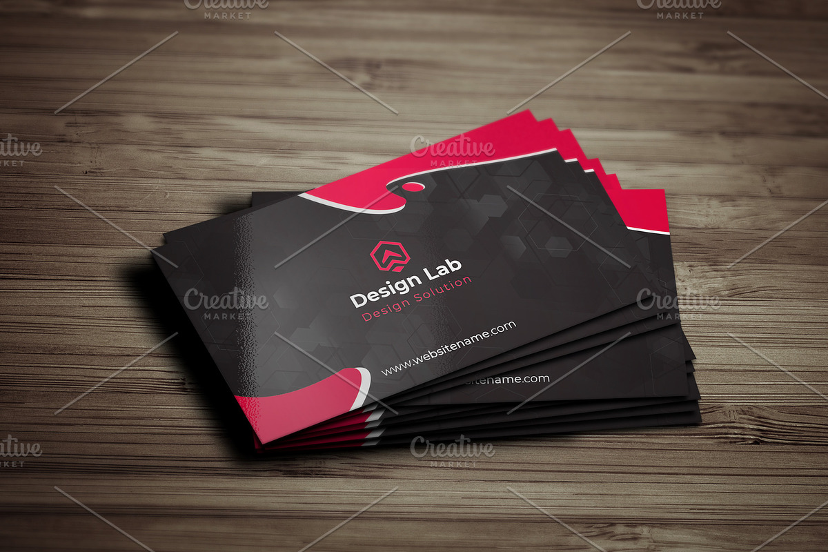 Business Cards, a Business Card Template by DesignsLab (Photo 6 of 12)