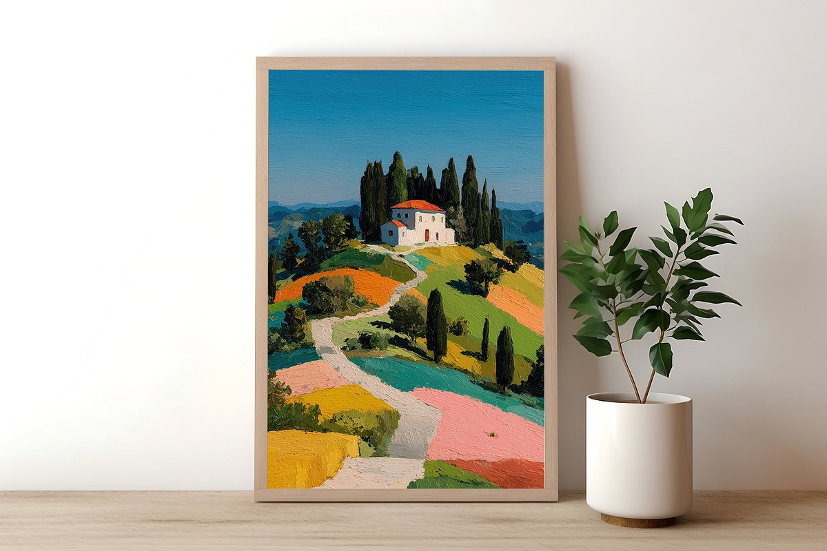 Colorful Countryside Illustration, a Decorative Illustration by Housui Patterns (Photo 6 of 12)