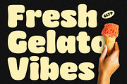 Chomp A Bold Chubby Font, a Sans Serif Font by Glowtype (Thumbnail 8 of 15)