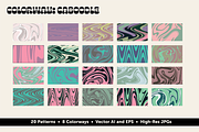 Swirls & Waves - Vector/JPG Patterns, a Pattern Graphic by Alexandra Tinsley (Thumbnail 12 of 12)