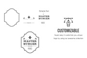 Over 70 Various Logos for Fast Food, a Branding & Logo Template by UX Monster (Thumbnail 7 of 13)