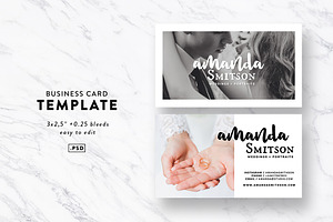 Photographer Business Card Template